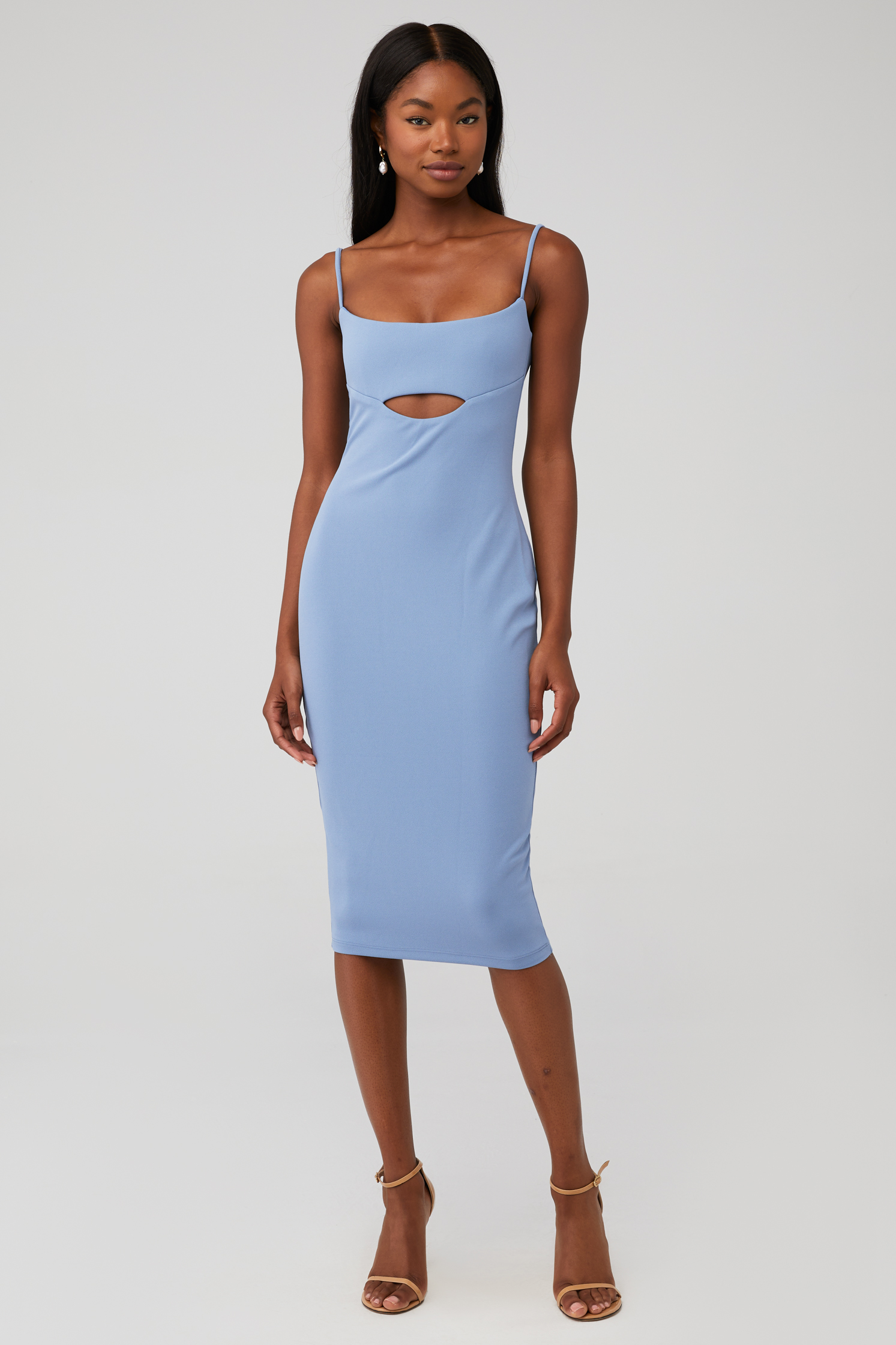 For Love & Lemons | Clementine Mini Dress in Orange| FashionPass