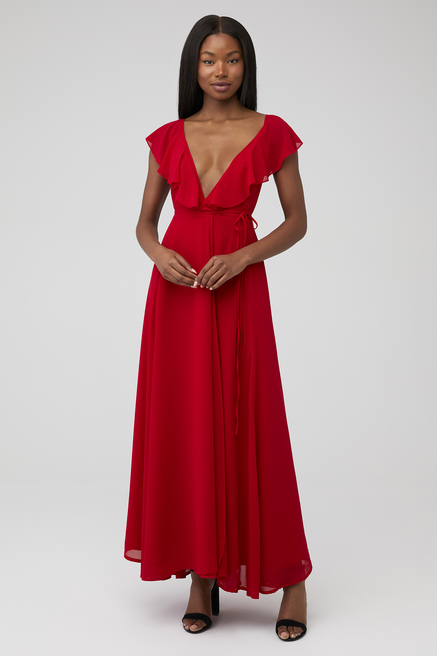 SABINA MUSAYEV | Ophelia Dress in Mandarin| FashionPass