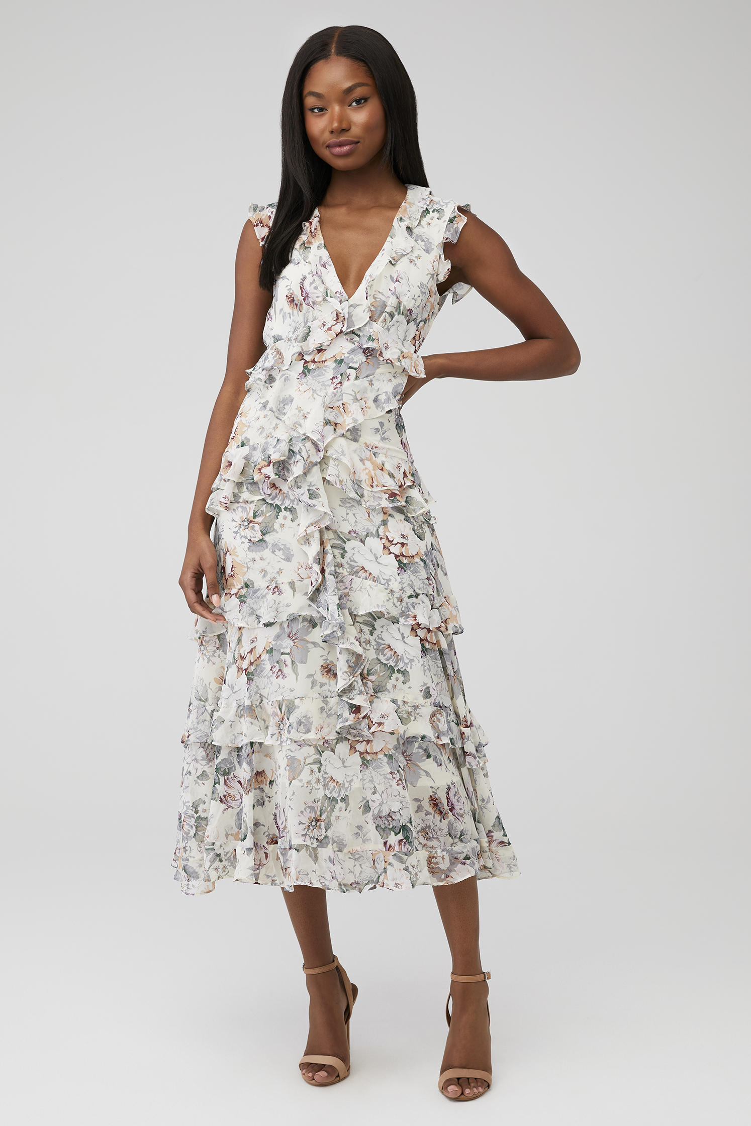 for love and lemons meadow maxi dress For Love & Lemons Abby Maxi Dress