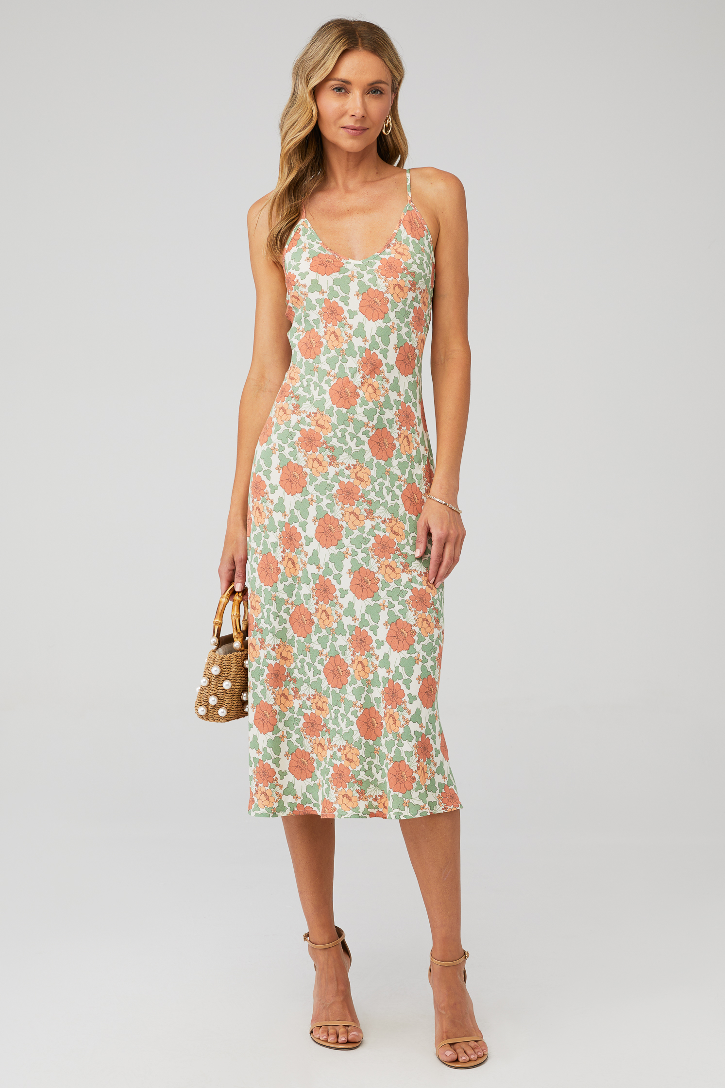 Karina Grimaldi | Irma Eyelet Maxi Dress in Blue| FashionPass