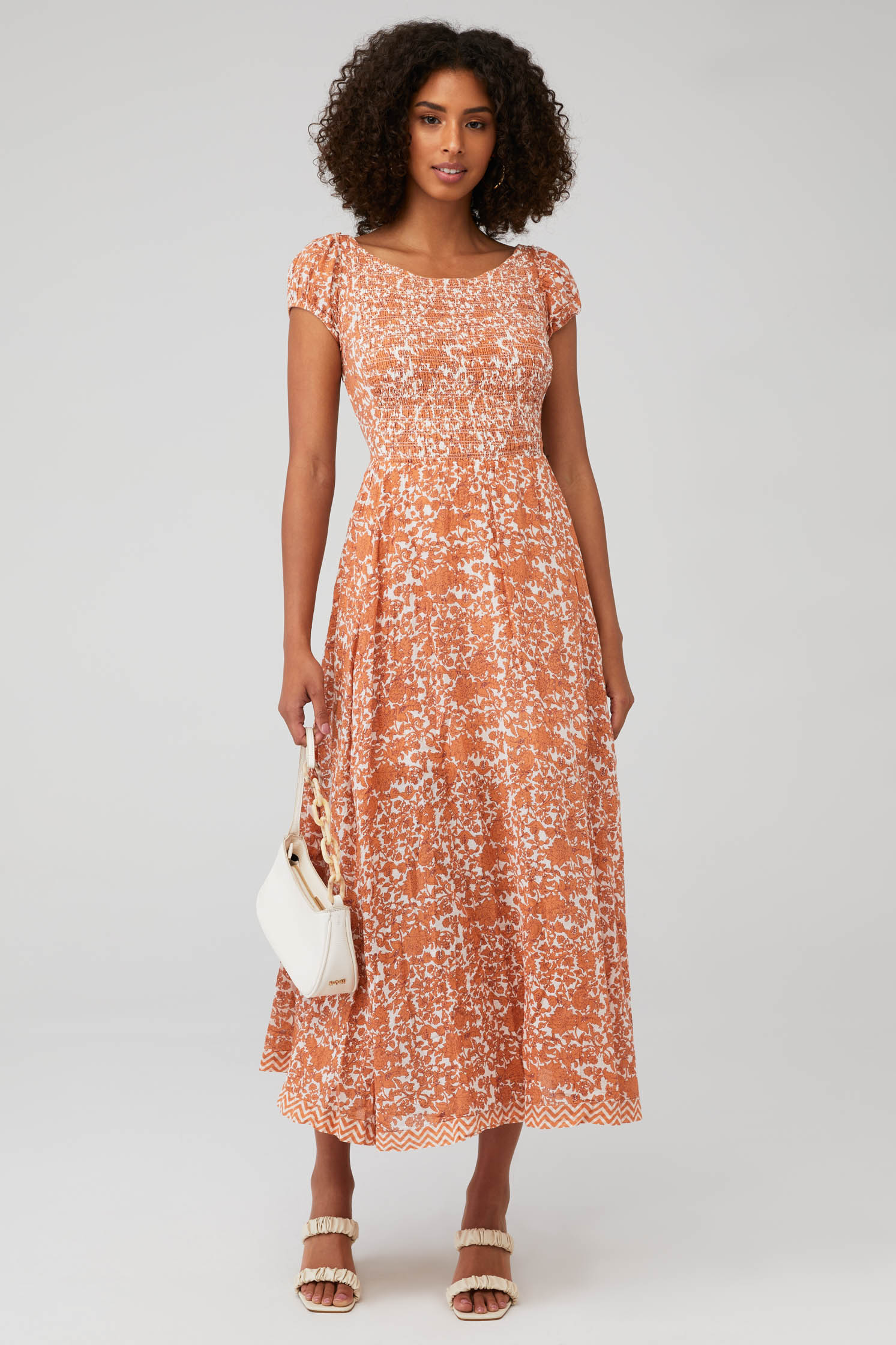 Amanda Uprichard | Sima Maxi in Clementine| FashionPass