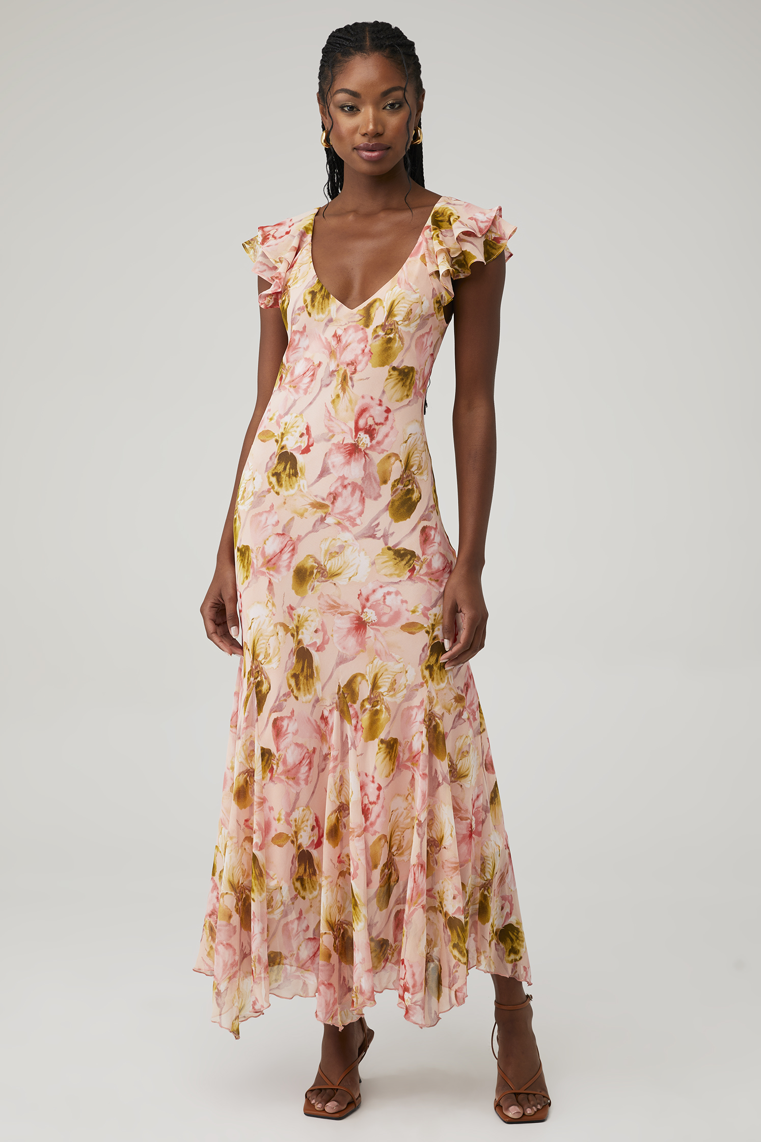 astr the label wisteria midi dress Wisteria Midi Dress