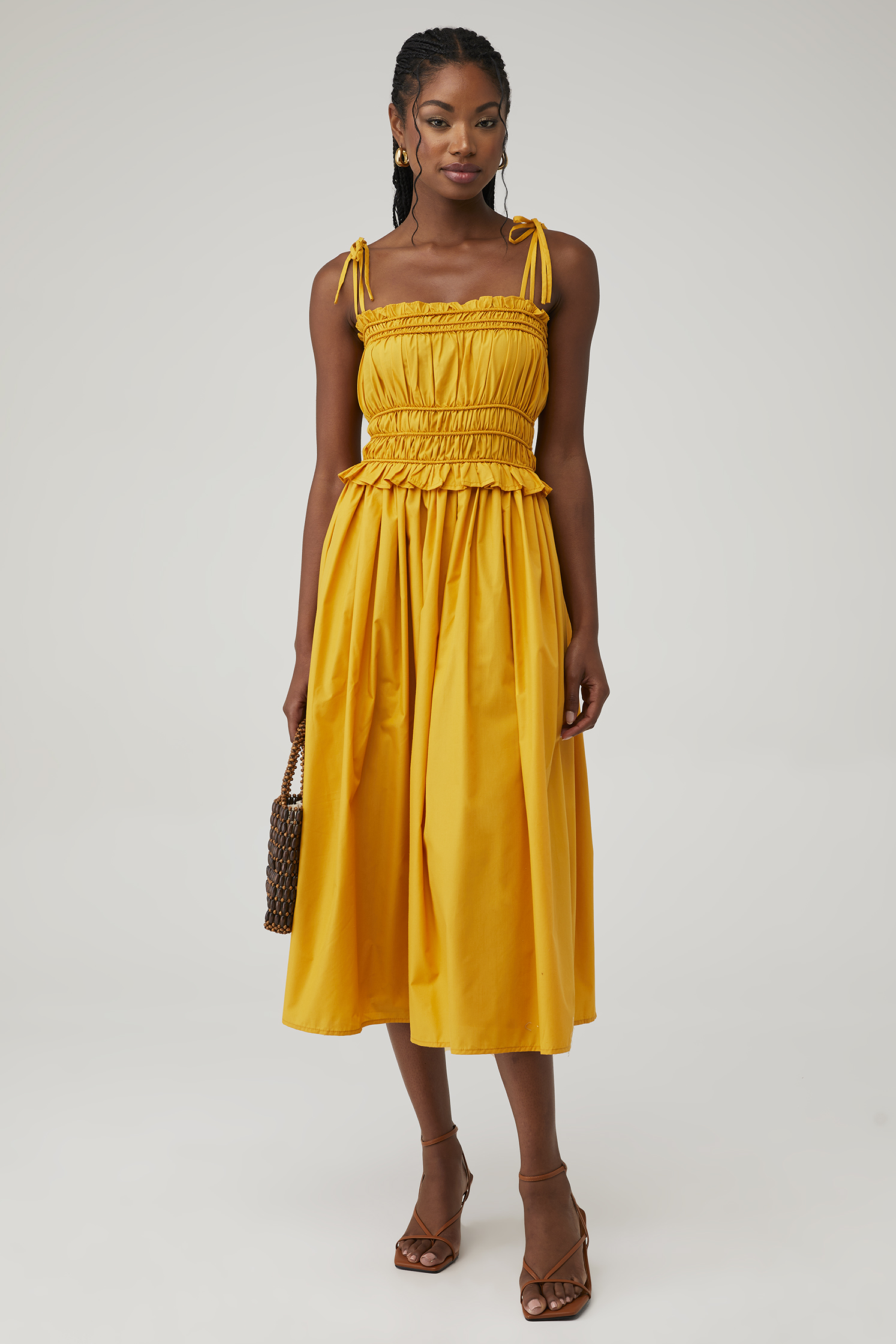 Amanda Uprichard | Sima Maxi in Clementine| FashionPass